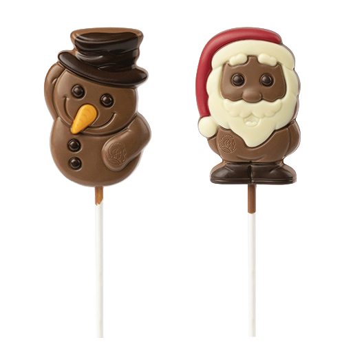 Lollipop Bonhomme de neige / Père Noël
